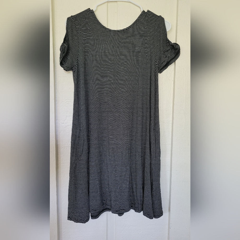 EUC Rumi + Ryder Striped girls dress 12-14